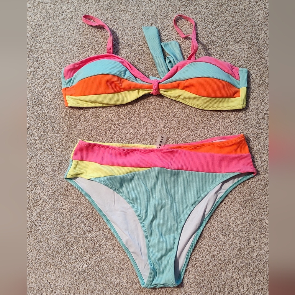 Colorful Women's Bikini Set NWT